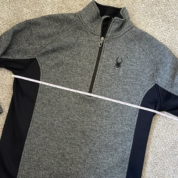 Spyder Jacket Men 3/4 Zip - Picture 9 of 11